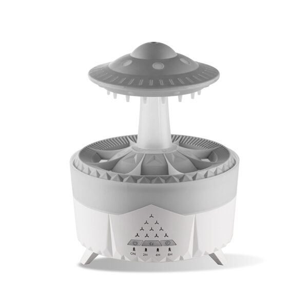 Raining Humidifier UFO Raindrop Aromatherapy Ultrasonic Water Drop Air Rain Humidifier 350ml 7 Colors LED Lamp Raindrop Aroma Diffuser - Image 8