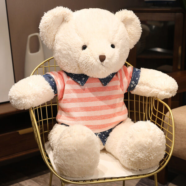 Cute Girl's Teddy Bear Plush Toy - Image 3