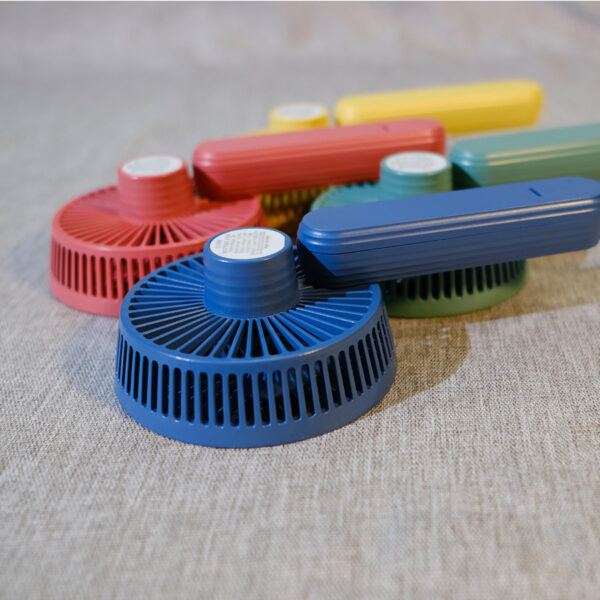 Simple Handheld 3-Speed Folding Fan - Image 7