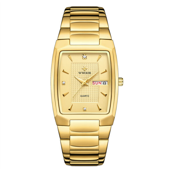 Business Fashion Men's Quartz Waterproof Square Watch - Image 6