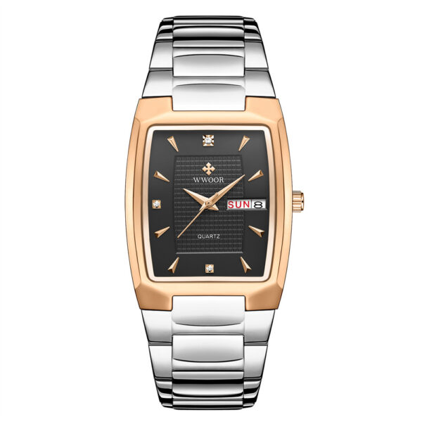 Business Fashion Men's Quartz Waterproof Square Watch - Image 7