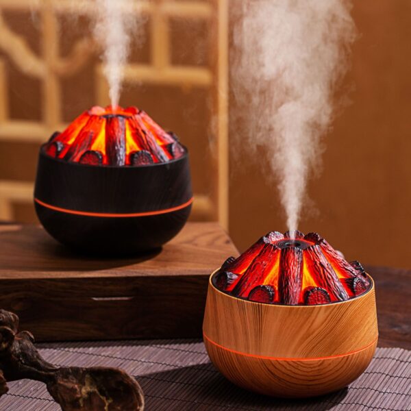 Creative Usb Ultrasonic Atomization Charcoal Air Humidifier - Image 3