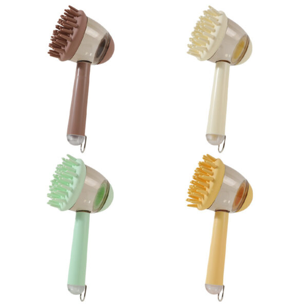 Massage Brush For Pets Silicone Bath Brush Pet Products - Image 5