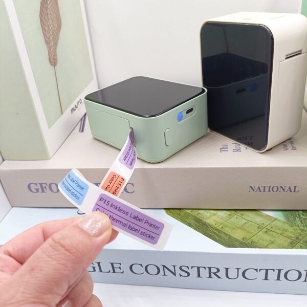Wireless Printer P15 Mini Label Maker APP 17 Languages - Image 4